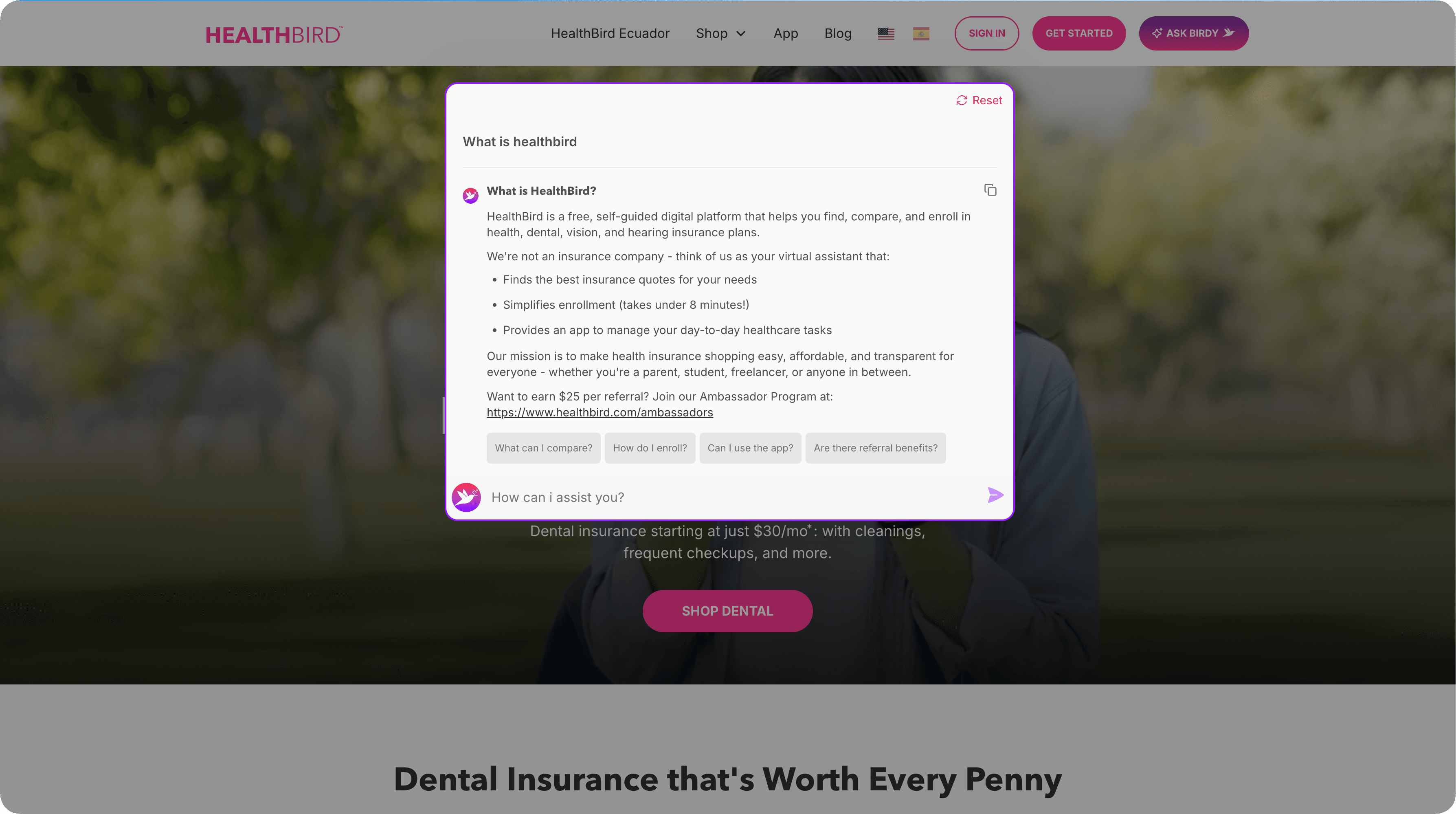 HealthBird Implementation