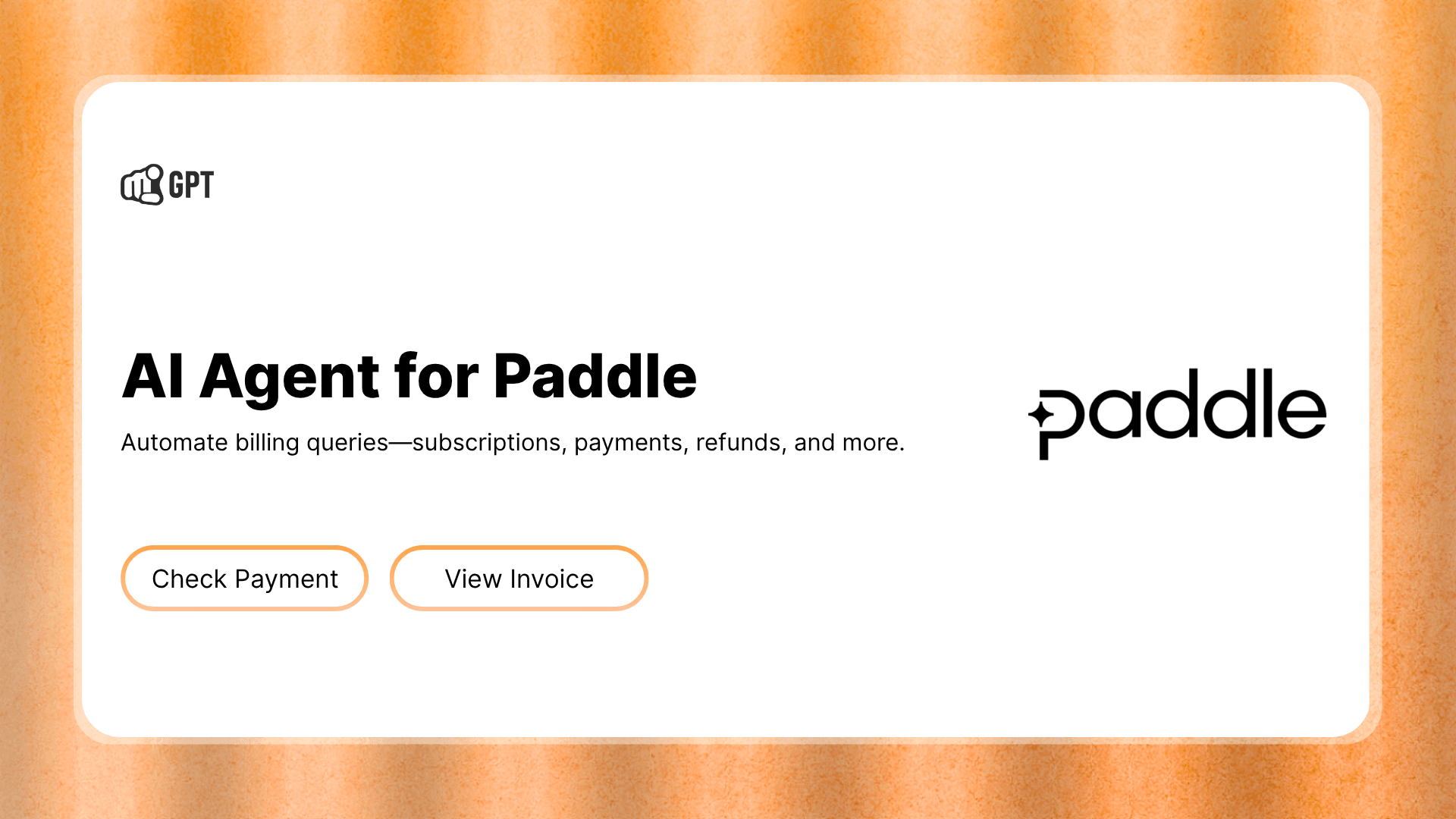 Paddle Integration with AI Agent