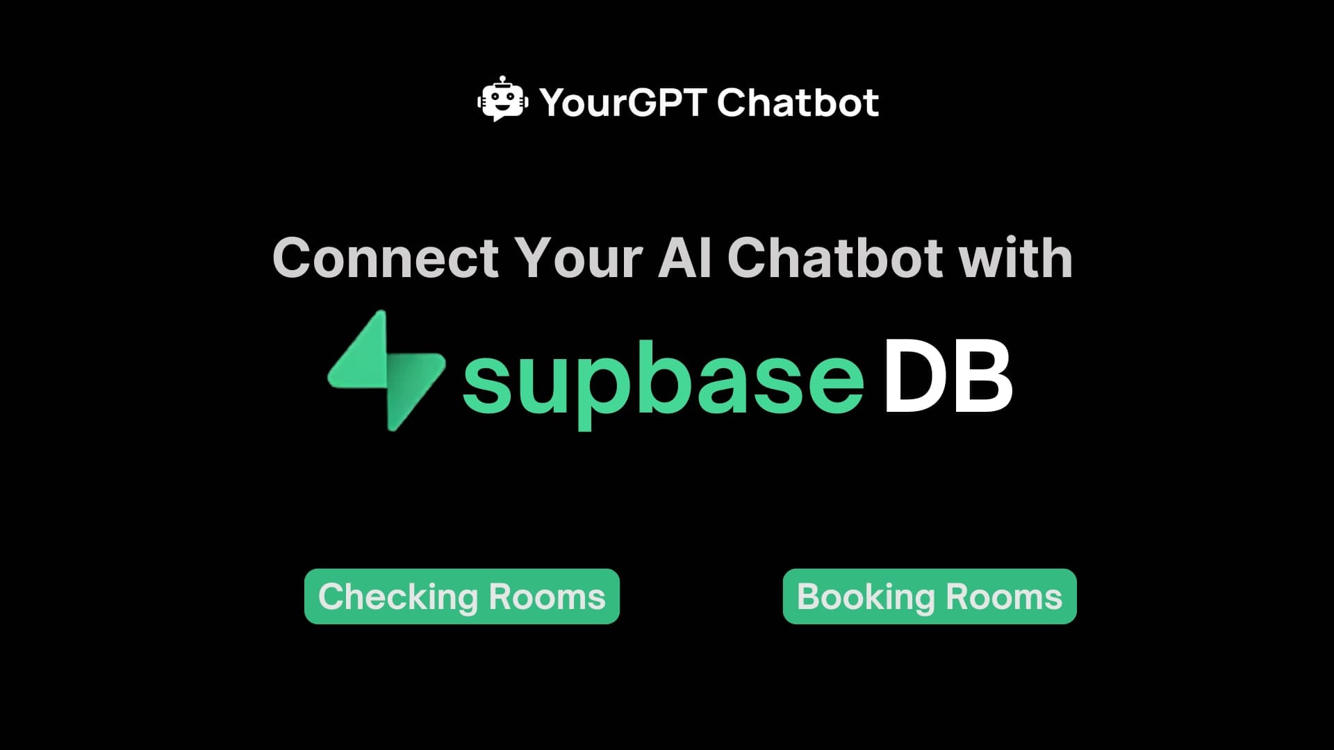 Connect Your Supabase DB with an AI Agent (Room Booking)