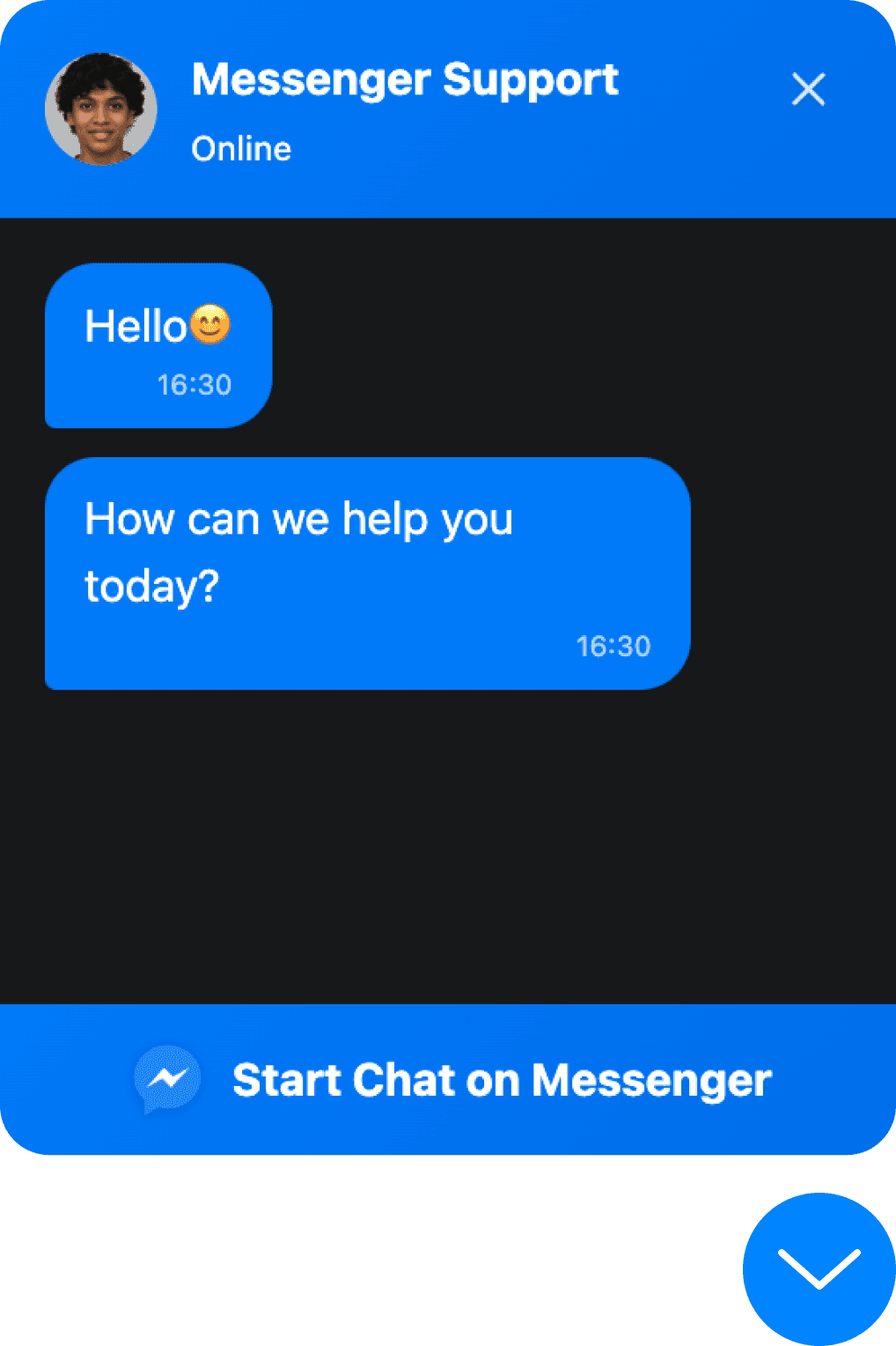 Messenger Chat Widget for Your Website