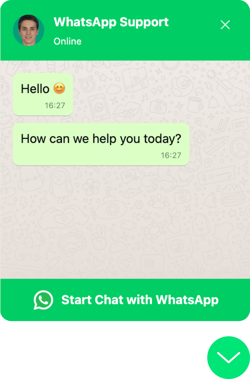 WhatsApp Chat Widget for Your Website