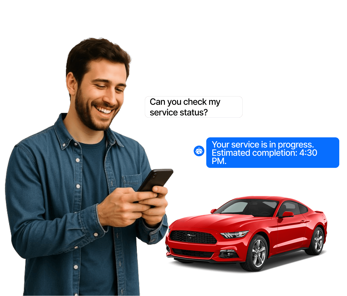 Automotive AI Chatbot Interface