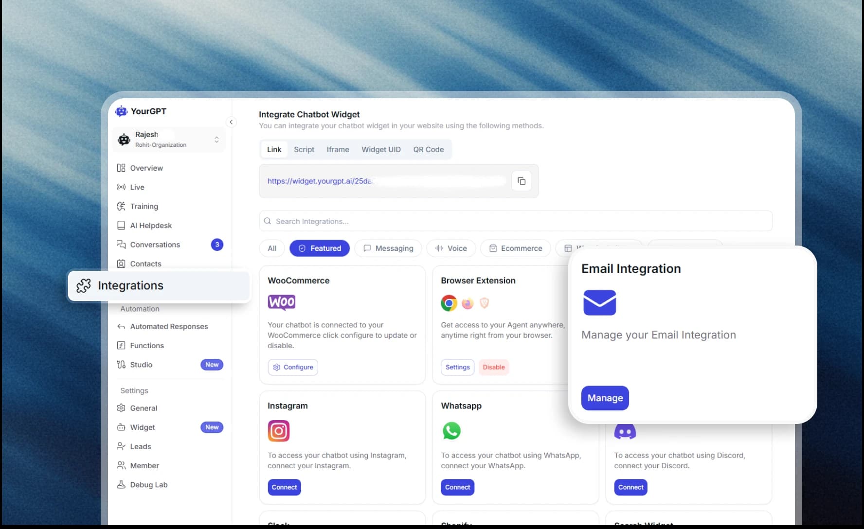 Unified Dashboard Poster