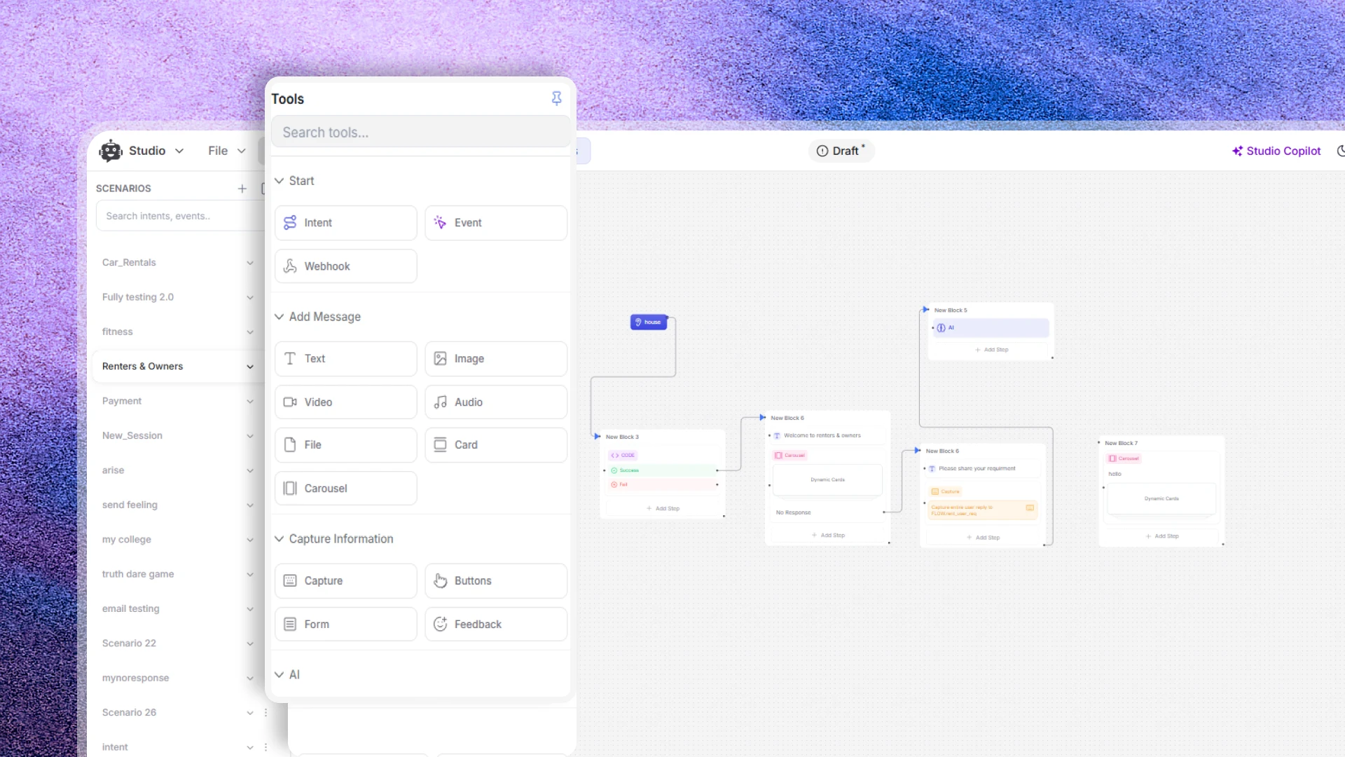 No-Code Builder