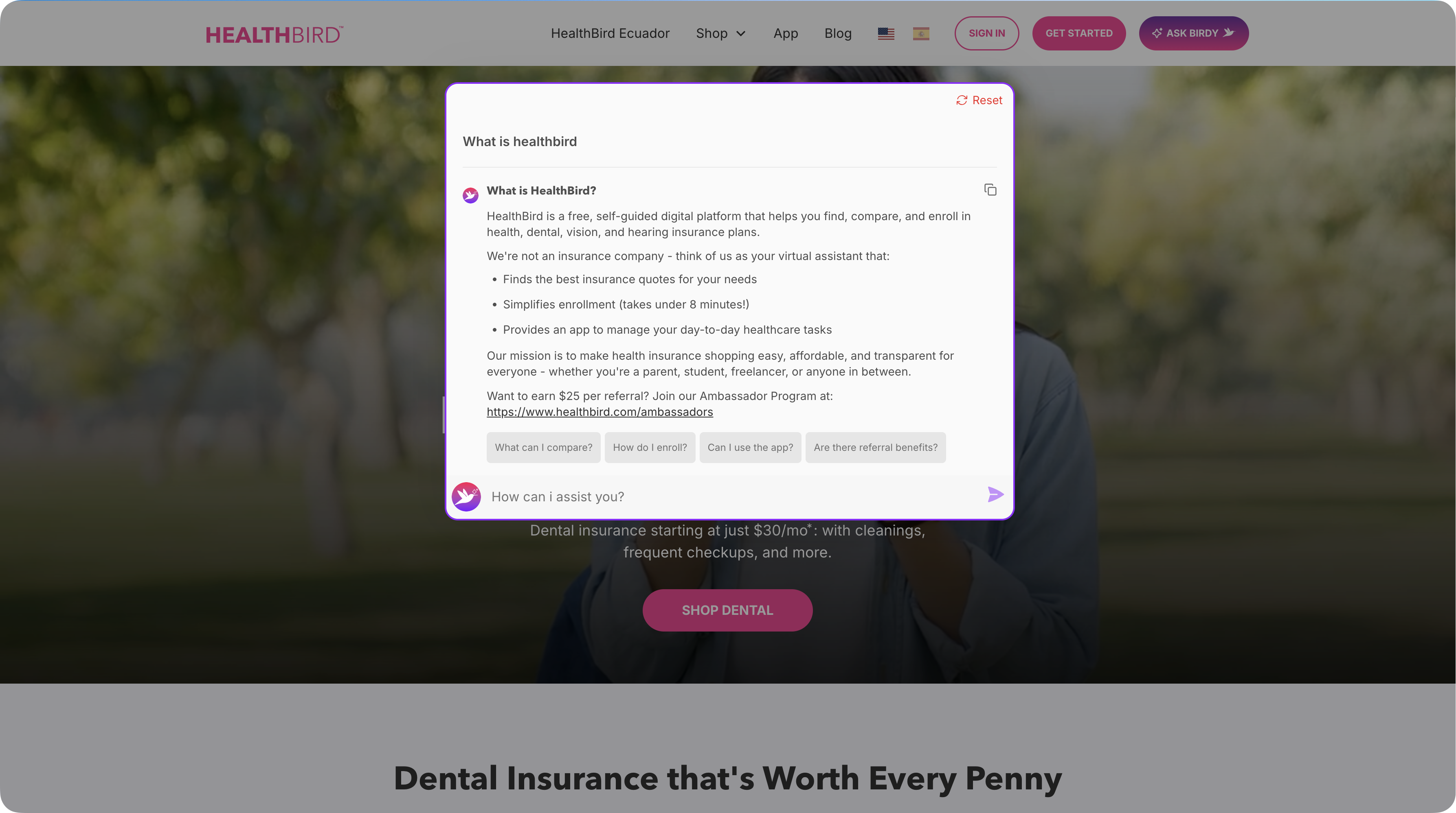 HealthBird Implementation