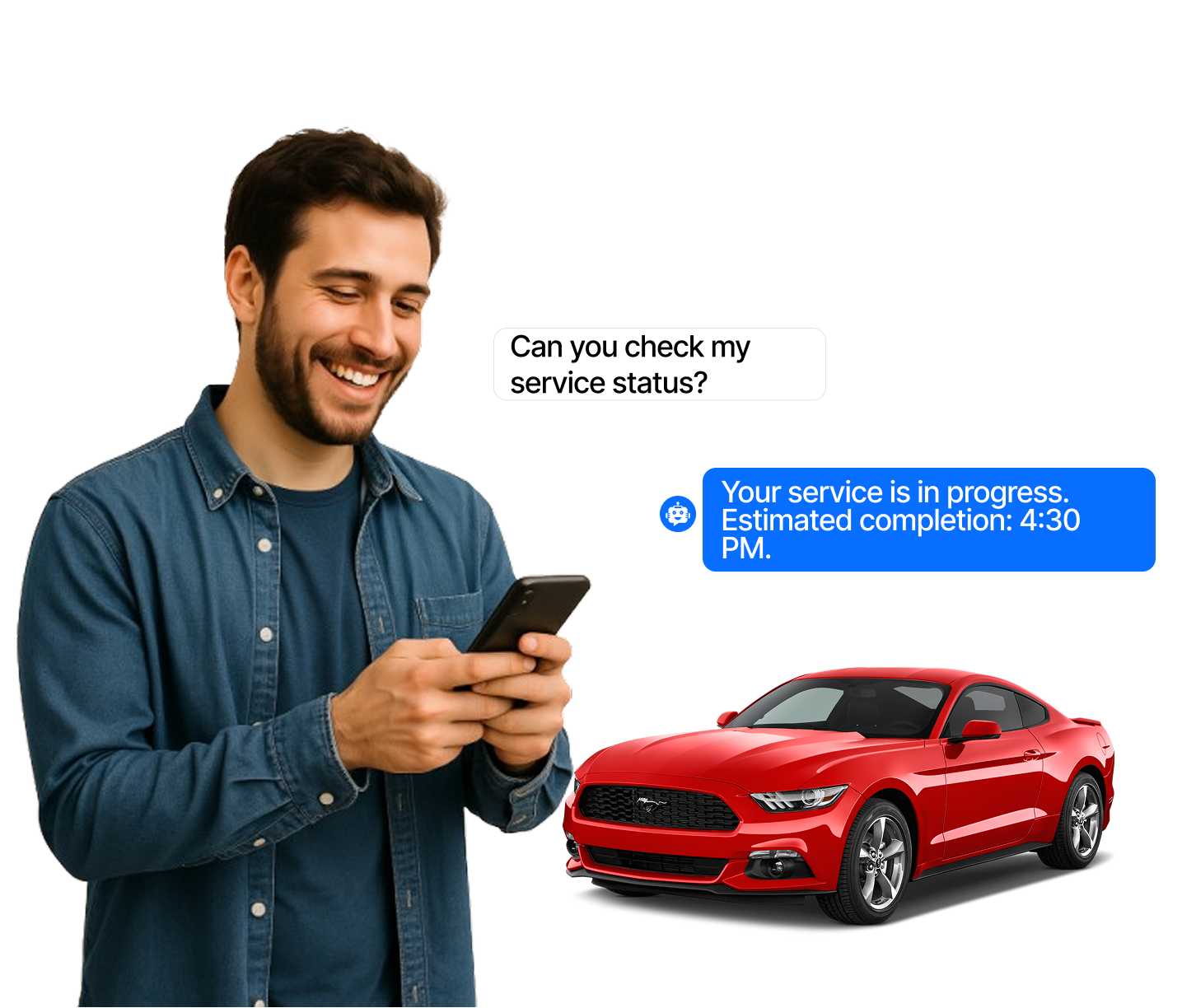 Automotive AI Chatbot Interface