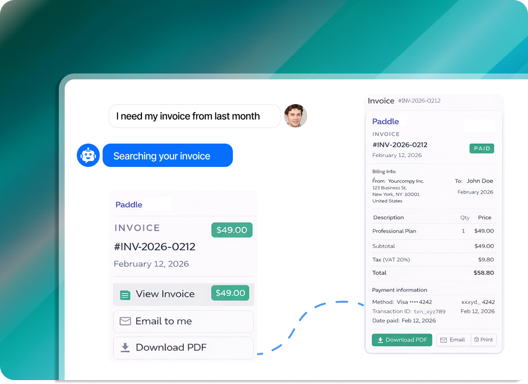 Instant Invoice & Billing Retrieval