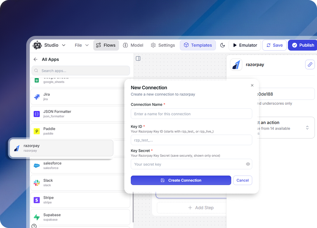 Connect Your Razorpay Account