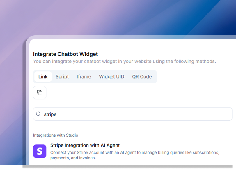 Start with the Stripe Template