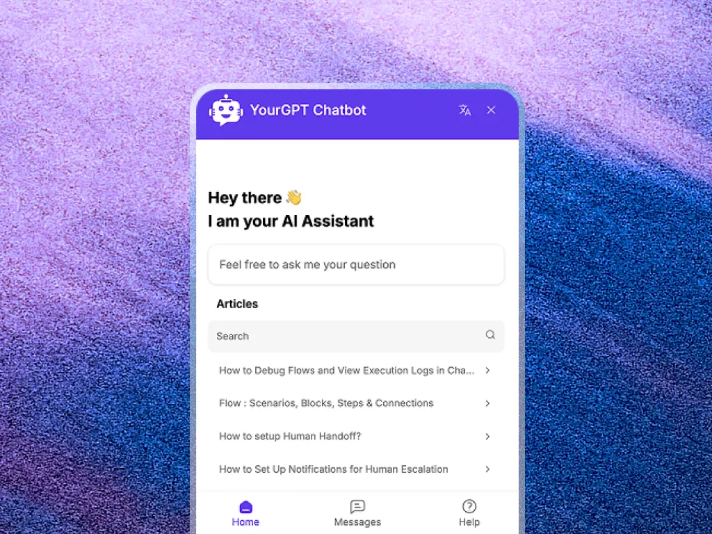 No-Code AI Chatbot Builder - Build chatbots through visual workflows without writing code. Configure intelligent agents and deploy in minutes.