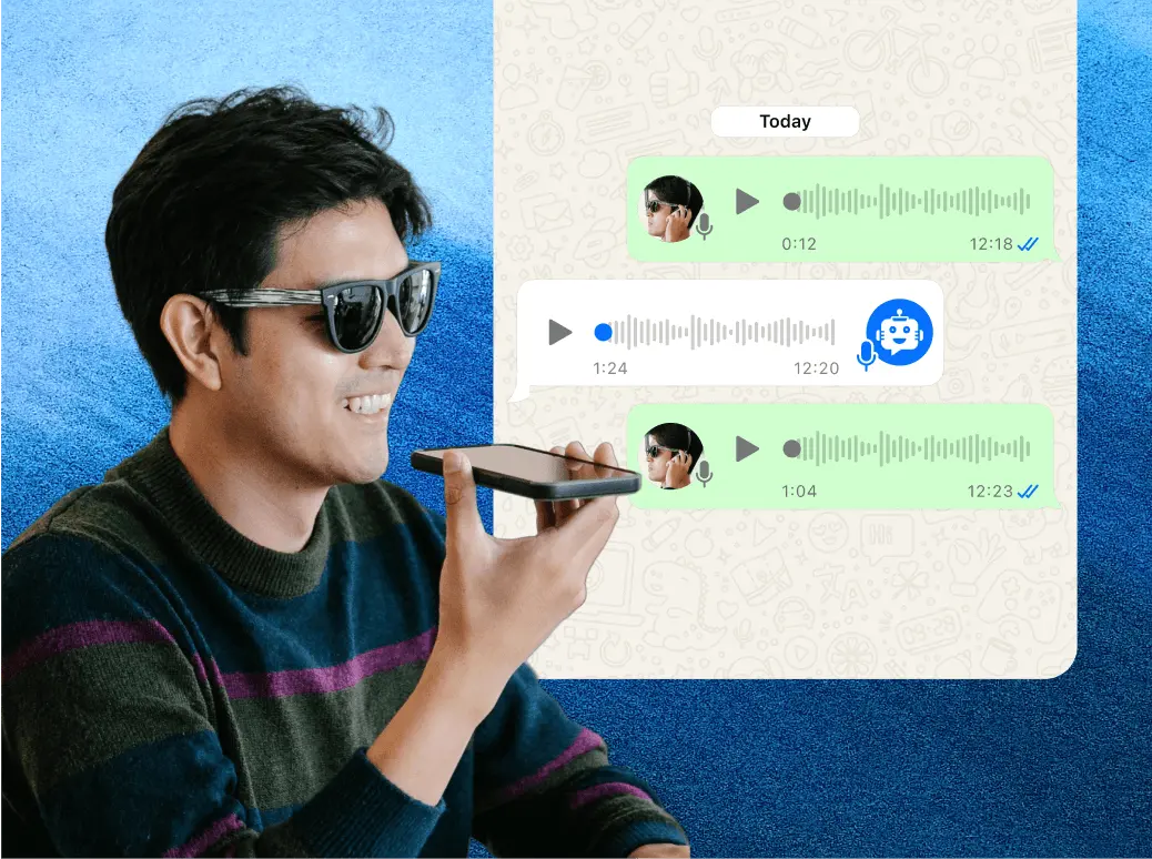 Voice-to-Voice Conversations: